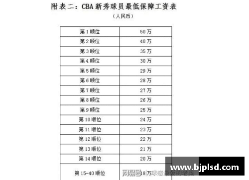 NBA最低工资：球员薪资背后的经济与社会影响